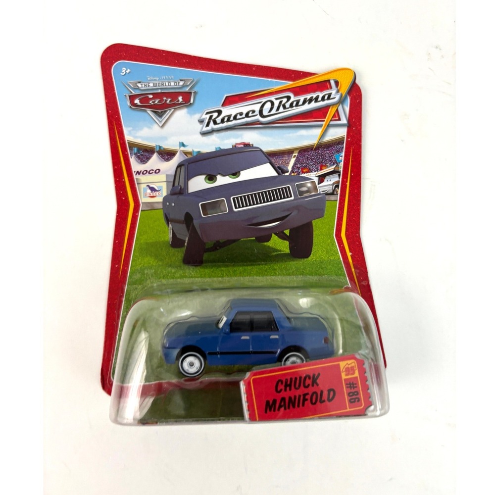 2009 Disney Pixar Cars Chuck Manifold #86 Race-O-Rama P1637 Sealed